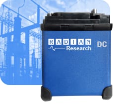 The RADIAN DC standard in front of a power station.