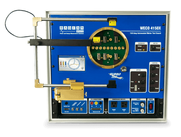 The WECO 4150X with optics arm on a transparent background.
