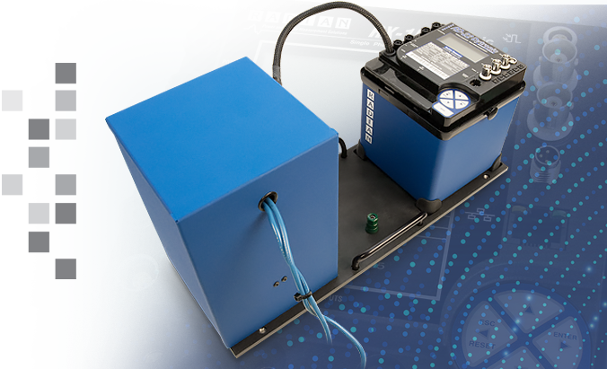 The RADIAN RD-22 Ultra Stable over a semi-transparent blue background.