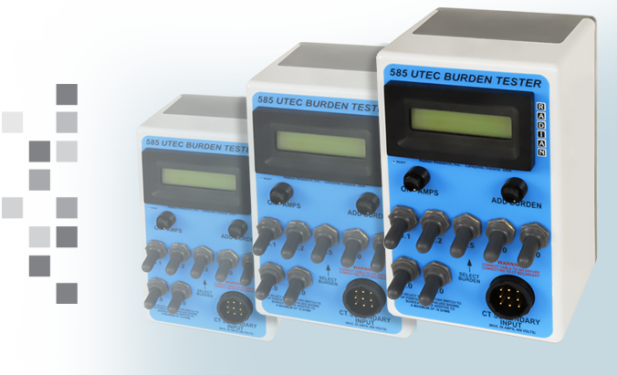 The UTEC 585 on a transparent background slowly becoming transparent.