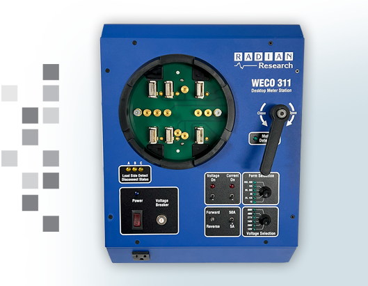 The WECO 311 on a semi-transparent background.