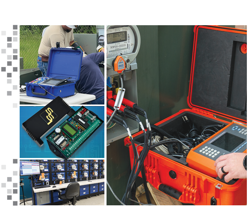 Radian Research equipment in a collage, including the RW-31, SSI equipment, WECO 8000, and 6618A.