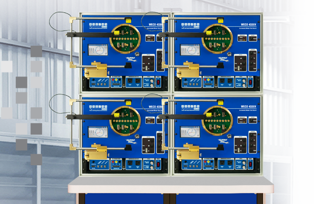 The WECO 4330X configured into a 2x2 formation