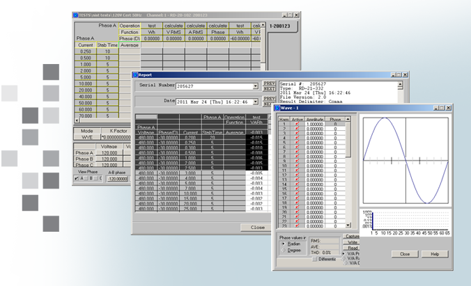 Three readings from the RADIAN RS-933