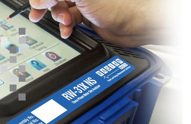 A close up of a hand using the WECO RW-31X NS.