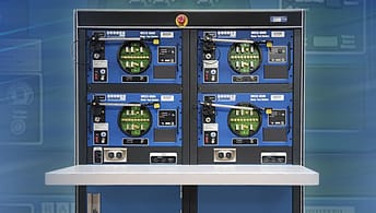 The WECO 8000 over a close up image of the same product.