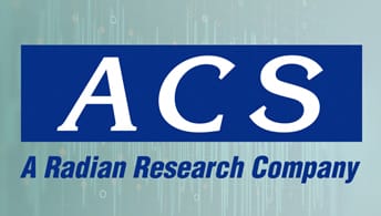 The ACS logo on a greenish background.