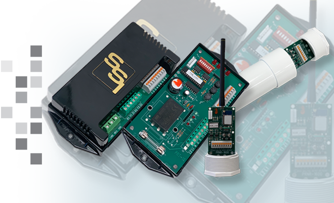 A small collage of SSI equipment.