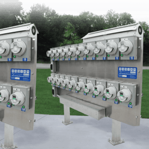 Two WECO SMART AMI Meter Farms on site.