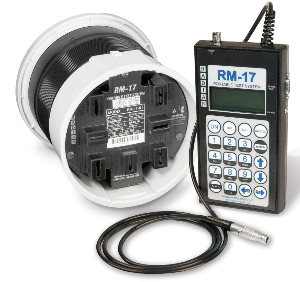 The RADIAN RM-17 on an all-white background.