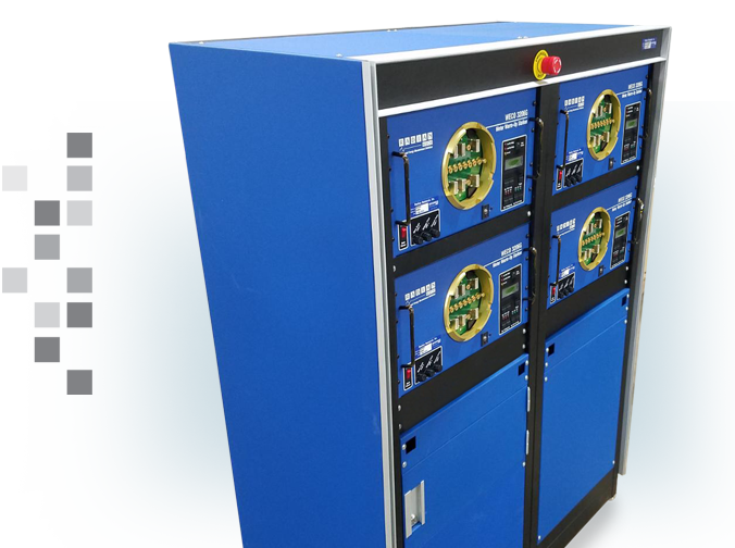 The WECO 3206G in a Multi Socket mount