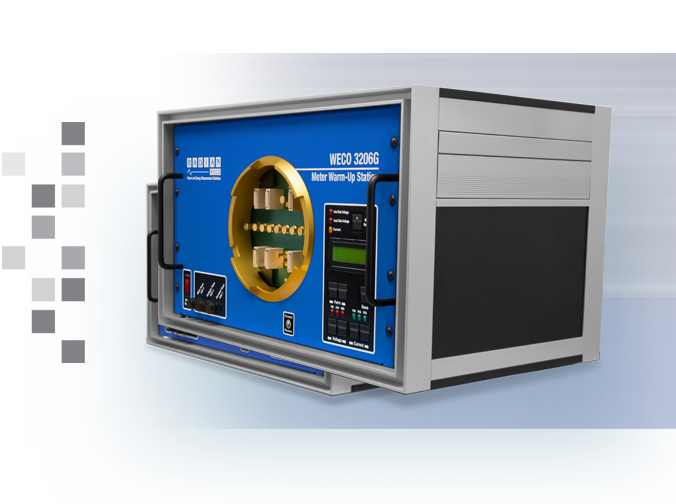 The WECO 3206G on a semi-transparent background
