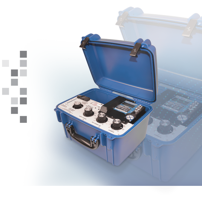 The UTEC 430 on a semi-transparent background