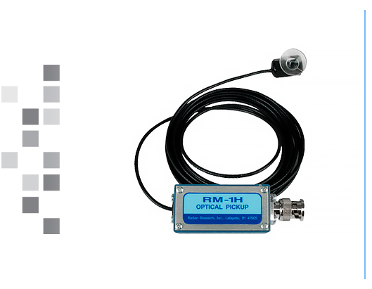 The RM-1H Optical Pickup for Infrared LED - BNC Connector on a white background.