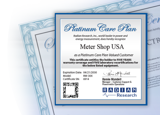 RADIAN Platinum Care Plan Image