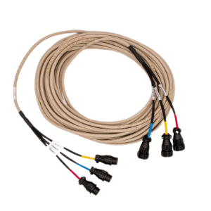 A 50-Foot Probe Extension Cable on a transparent background.