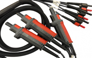 A 6618A Direct Current Cable on a transparent background.