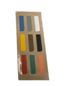 The PM-82-300-6601-01 LABEL 6618A END PANEL COLOR INSERTS on a transparent background.