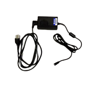 PM-Z10-340-3104_3302 Power Supply and Cord on a transparent background.
