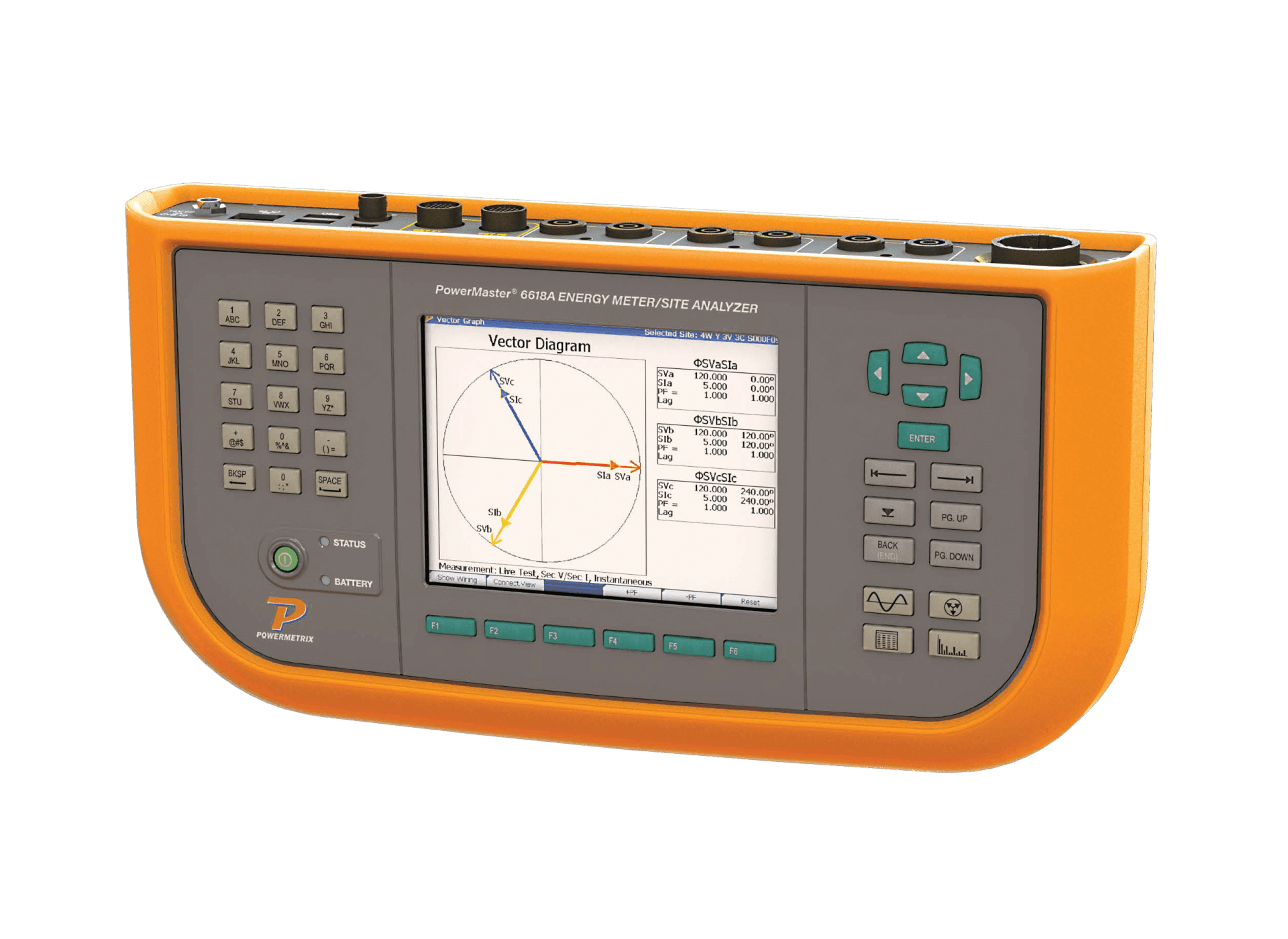The Powermetrix 6618A on a transparent background.