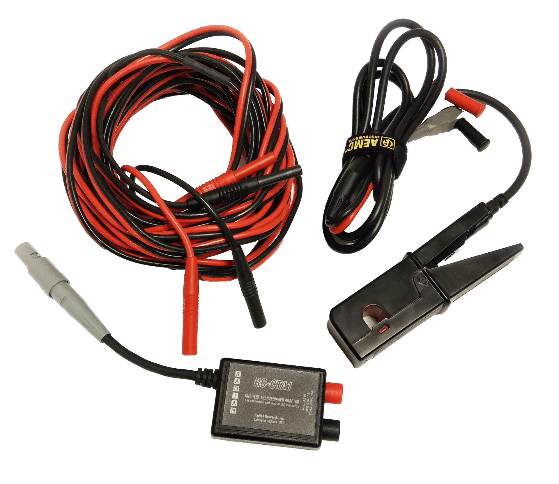 The RC-CTA1 Current Transformer on a transparent background.