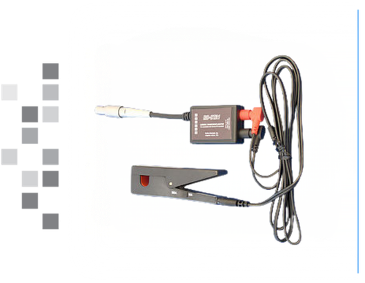 AW0013: RW-30X/RW-31X AC 100 amp ½" Clamp on Probe Kit, 1000:1 (Includes probe, CTA-1, and 25' extension) with gray boxes on the left border.
