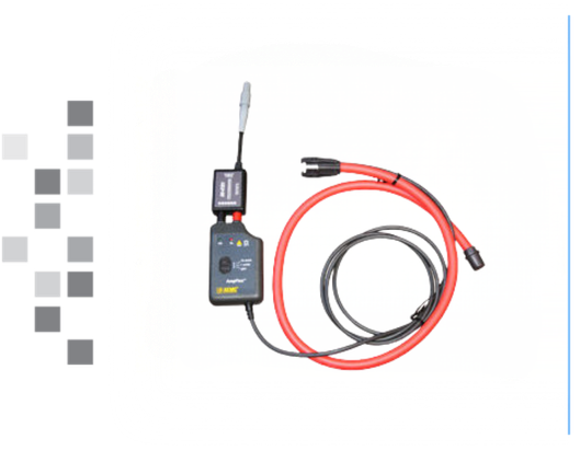 AW0010: RW-30X/RW-31X AmpFlex Current Probe Kit, 36" 100/1000 Amps, 1000 Volts (Includes probe, CTA-1, and 25' extension) with gray boxes on the left border.