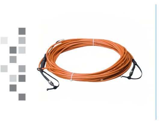 A replacement Fiber Optic Cable for Sensorlink Litewire Probes (40'/75'/150'/250'/300') with gray boxes along the left border.