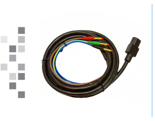 The BW0190 RW-30X/RW-31X is a Field Power Cable, 4mm pins with gray boxes on the left border.