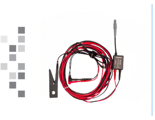 AW0027: RW-30X/RW-31X 20 amp .47" Jaw Transformer Rated Probe Kit, 5' Leads (Includes probe, CTA-1, and 25' extension) with gray boxes on the left border.