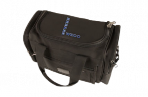 The 355057 RB-BAG is a Nylon Accessories Bag 12(l) x 8(h) x 5(w) inches on a transparent background.