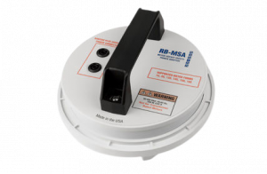 The 100084 RB-MSA is a Meter Socket Safety Power Adapter with no pass through on a transparent background.