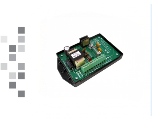 The SSI RPR-1PS Pulse Isolation Relay on a white background.