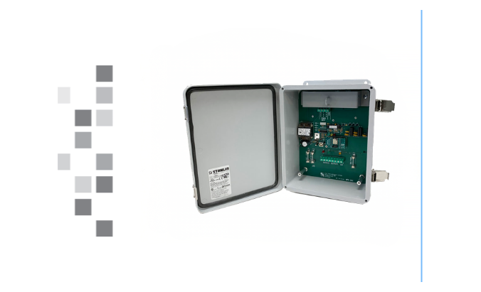 The MPG-3SC Wireless Meter Pulse Generator on a white background.