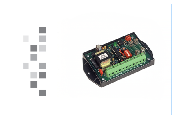 The DPR-1 High-Speed Dividing Pulse Relay on a white background