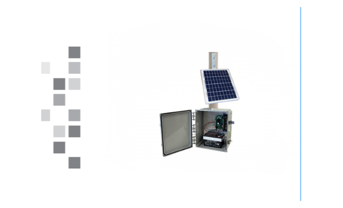 The SPS-2 Solar Power Supply on a white background.