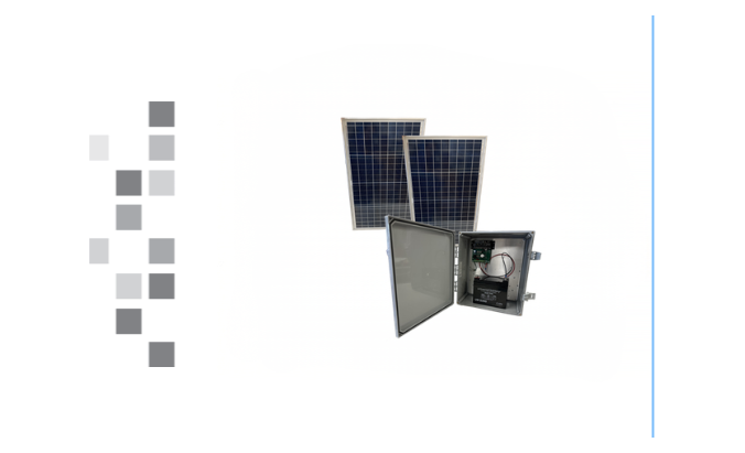 The SPS-7 Solar Power Supply on a white background.
