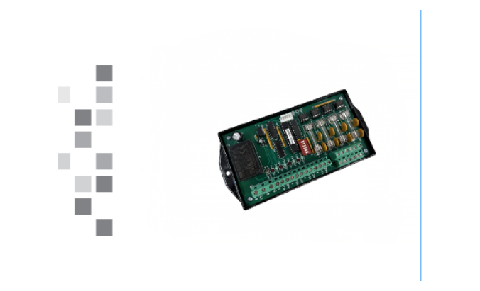 The SPR-44 Quad Pulse Isolation Relay on a white background.
