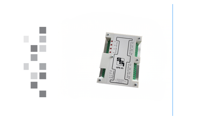 The SPR-48 Quad Pulse Isolation Relay on a white background.