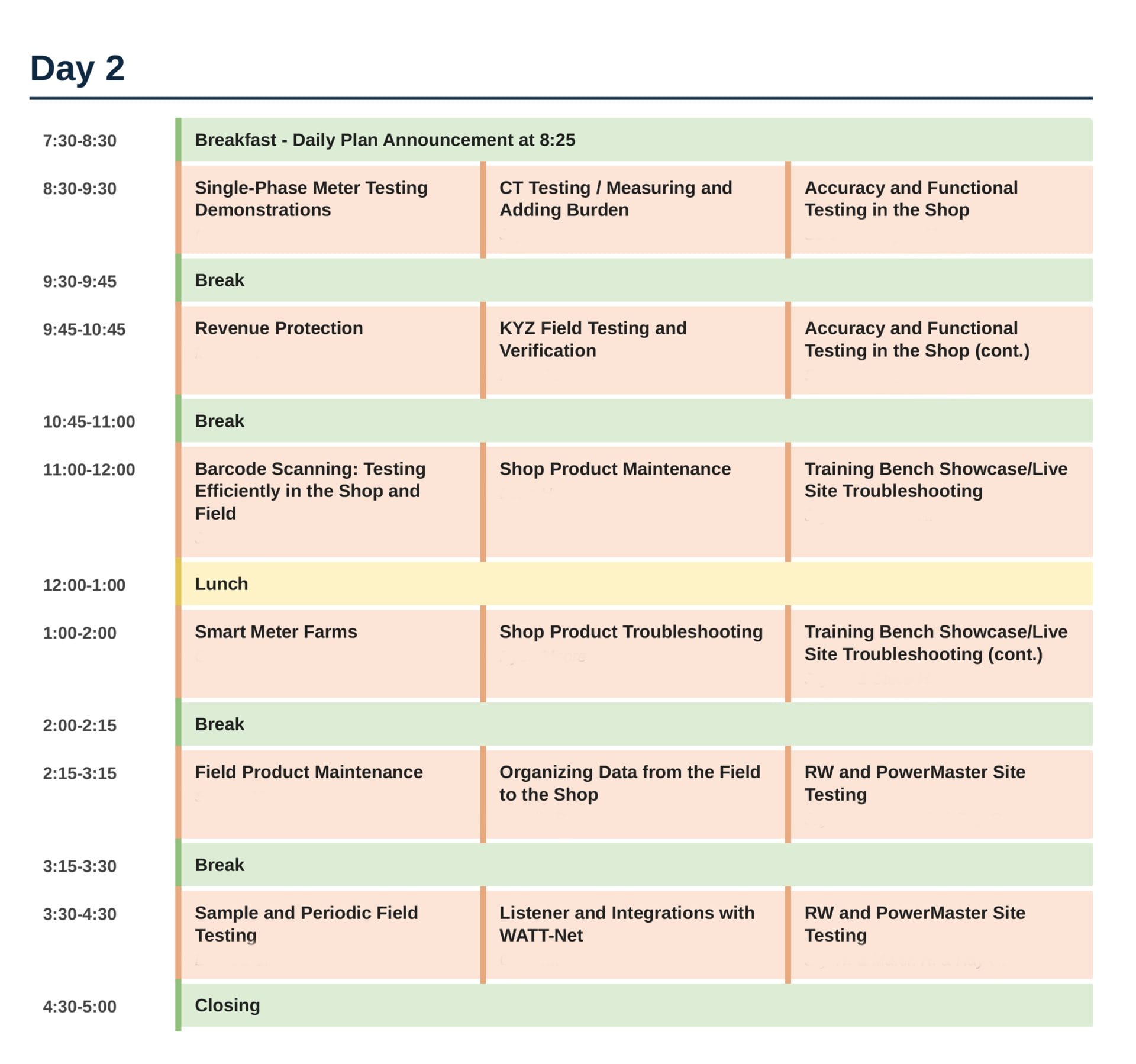 WeMeet26 Agenda Day 2