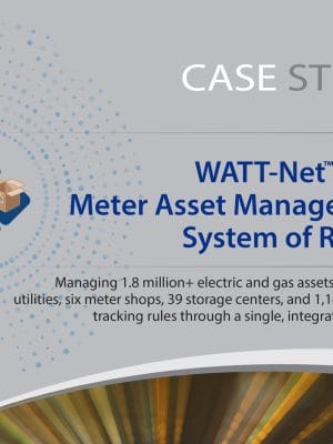 WATT-Net as the Meter Asset Management system of record