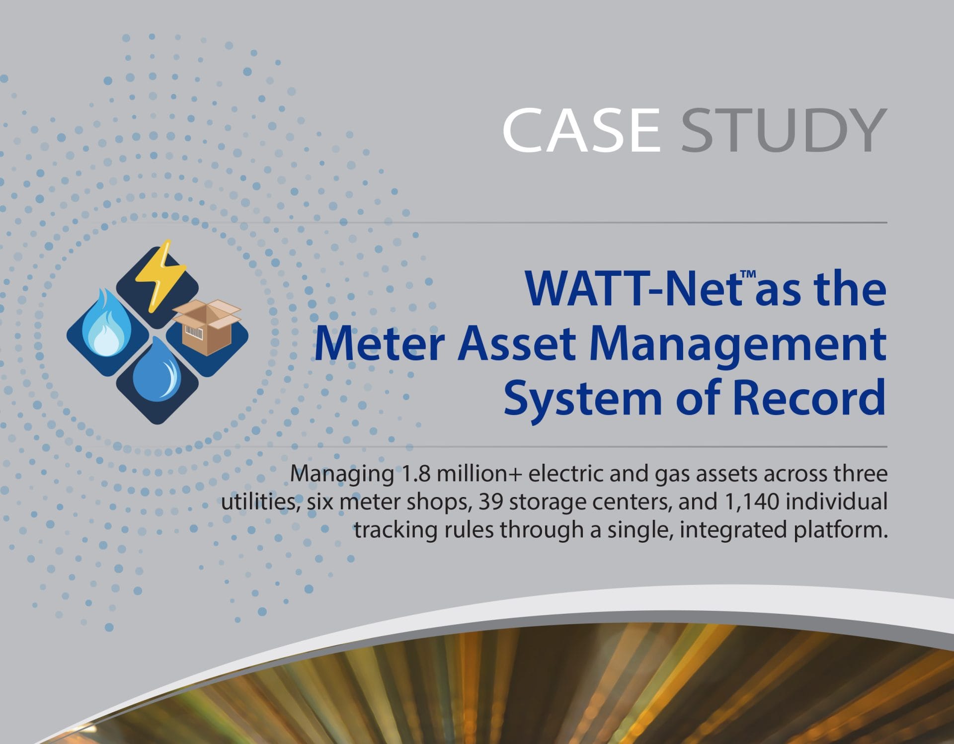 WATT-Net as the Meter Asset Management system of record